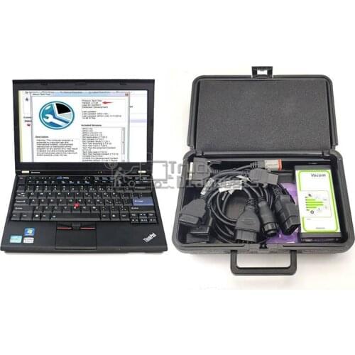 Diagnostic tool for Volvo/ Renault/ UD/ Mack Heavy Duty truck Diagnosis Scanner with toughbook CF52 laptop