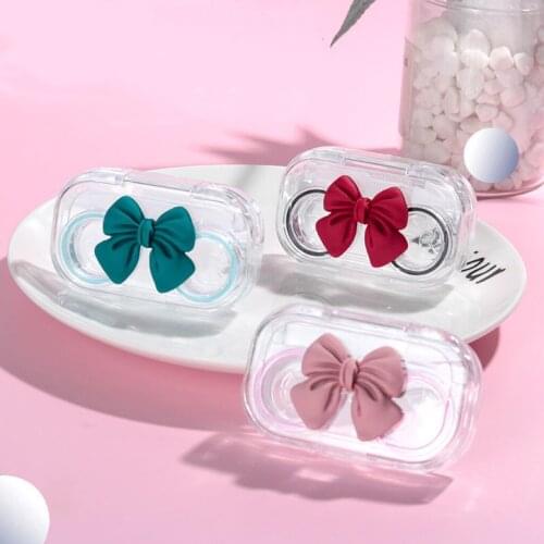 Mill Creek Contact Lens Box Cosmetic Contact Lenses Myopia Companion Box Advanced Sense Simple Female Cute Compact Portable