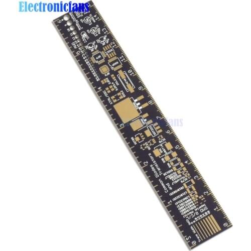Diymore PCB Ruler For Electronic Engineers For Geeks Makers For Arduino Fans PCB Reference Ruler PCB Packaging Units v2 - 6