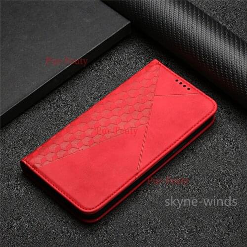 Skin feel prismatic pattern leather magnetic case For Samsung Galaxy A51 A52 A71 A72 flip wallet stand cover for A 51 52 71 72