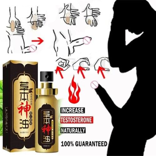 Male Penis Enlargement Cream Pene Erection Aphrodisiac Essential Oil Delay Dick Growth Thicken Libido Enhancer Massage Lubricant