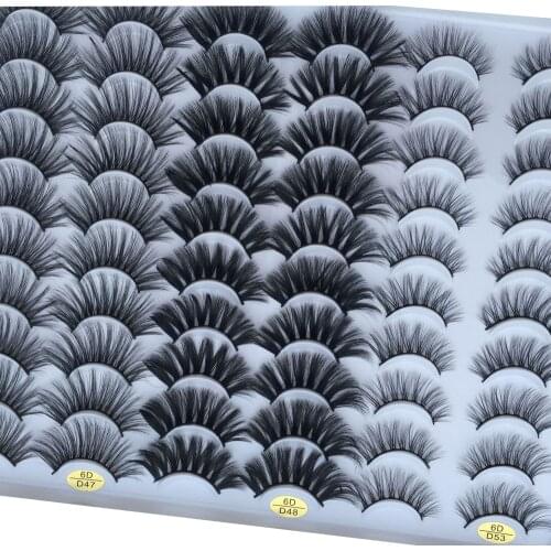 NEW 300Pairs 10-23mm Natural 3D False Eyelashes Dramatic Volume Fake Lashes Makeup Mink Lashes Extension Makeup Tool Kit Cilios