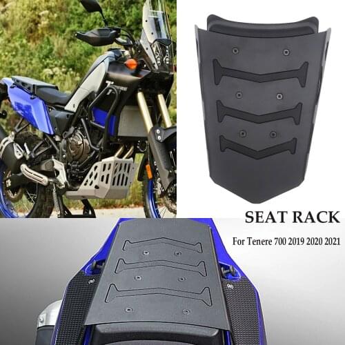 NEW Black Motorcycle Accessories Seat Cover For Yamaha Tenere 700 2019 2020 2021 Mono Seat Rack