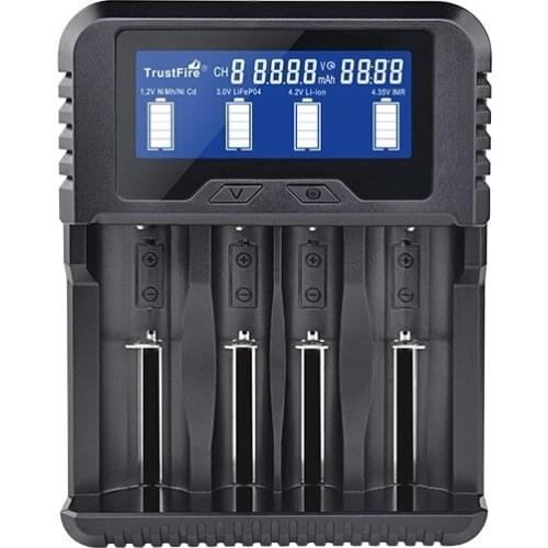 TrustFire TR-020 Quick Charger3.0 USB QC3.0 Smart ChargerSet 18650 /26650 /32650