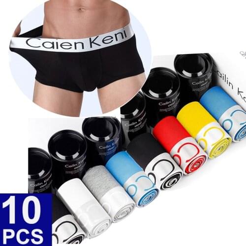 Brand Men Boxer Men Underpants Cotton Man Underwear Gay Underwear Boxershort Men Cueca Boxer Homme Hombre Shorts 10pcs/lot