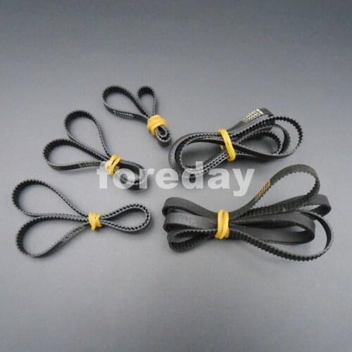 1000PCS MXL Closed loop synchronous Timing belt rubber 6mm wide transmission belting 200MM 280MM 340MM 600MM 900MM *FD640-644