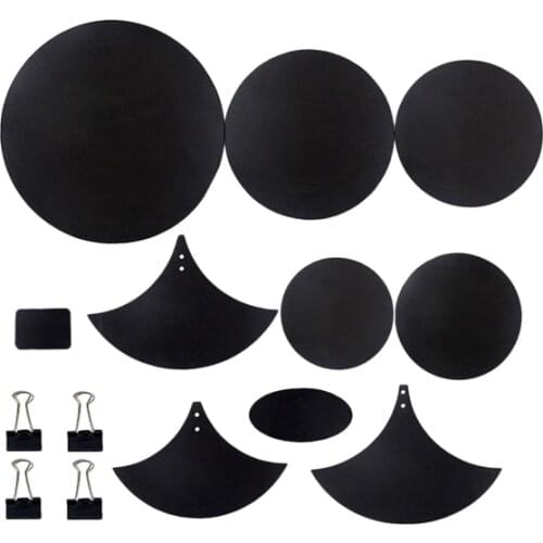 14Pcs/Set Rubber Foam Tambor Bass Snare Drum Sound Off Quiet Mute Practice Pad Set Musical Instrument Accessory