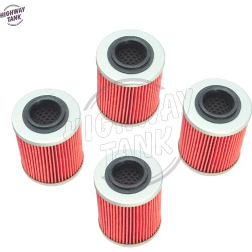 4 Pcs Motorcycle Oil Filter case for Aprilia ETV RST RSV 1000 Futura RSV Mille Tuono 998 Engine