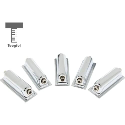 Tooyful Practical 5Pcs Iron End Snare Drum Lugs Drum Set Claws for Drum-player Percussion Instrument Parts