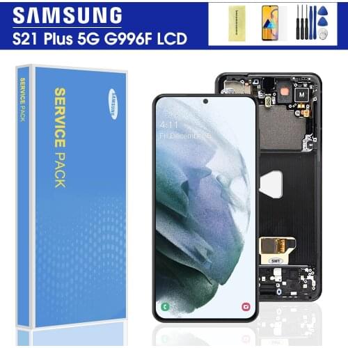 6.7'' Original For Samsung Galaxy s21 Plus LCD G996 G9960 G996F G996B/DS with Frame Display Touch Screen Digitizer Assembly