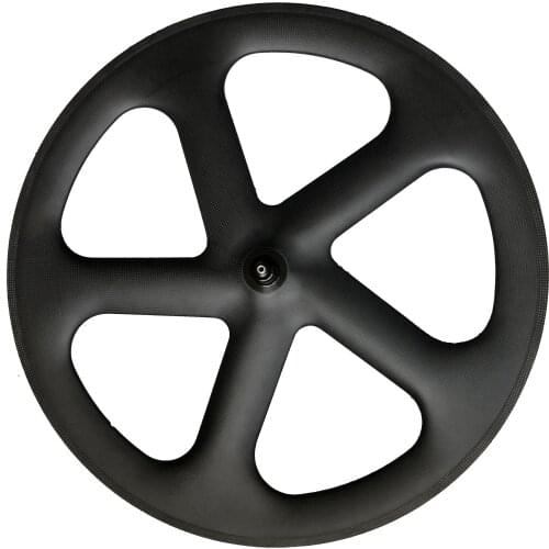 700C Five Spoke wheel clincher tubeless compatible road/fixed gear 5 spoke carbon wheelset new design strong for racing/training