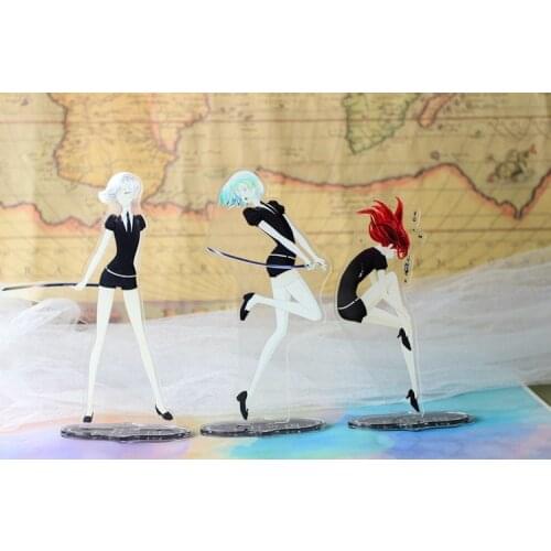 Anime Houseki no Kuni Phosphophyllite cinnabar Acrylic Stand Figure Desktop Decoration Collection Model Toy Doll Gifts