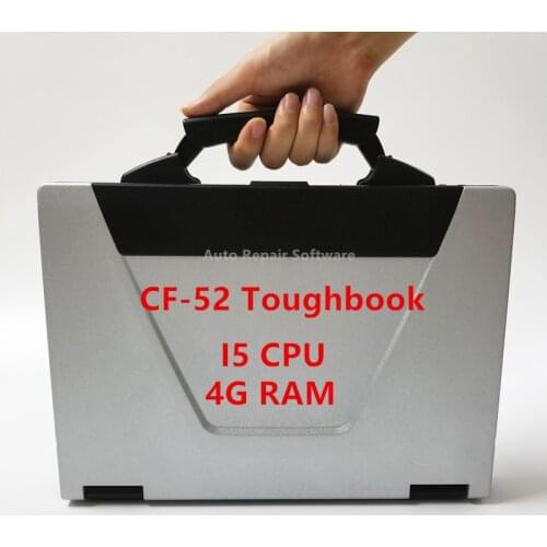 For Panasonic CF-52 Military Toughbook toughbook cf52 ram 4g I5 CPU used can work for mb star c4 c5 for bmw icom a2 next