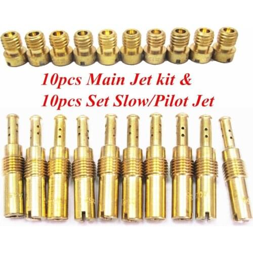 For PWK Keihin OKO CVK Style Carburetor Main Jet Part Kit + Slow/Pilot Jet New
