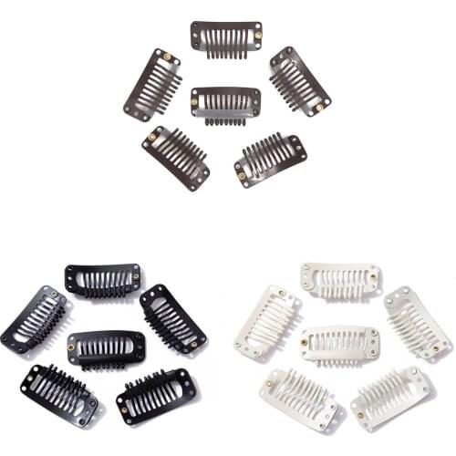 JGMI 20pcs/lot Metal Hair Extensions Clip I Tip Water Drop Shape U