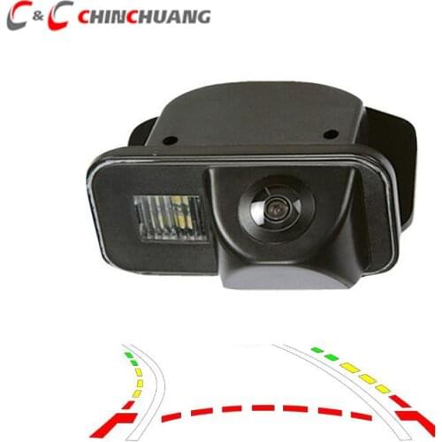 Dynamic Trajectory HD Car Rear View Backup Camera for Toyota Avensis T25 T27 Corolla Auris 2011-2013 Night Vision Waterproof