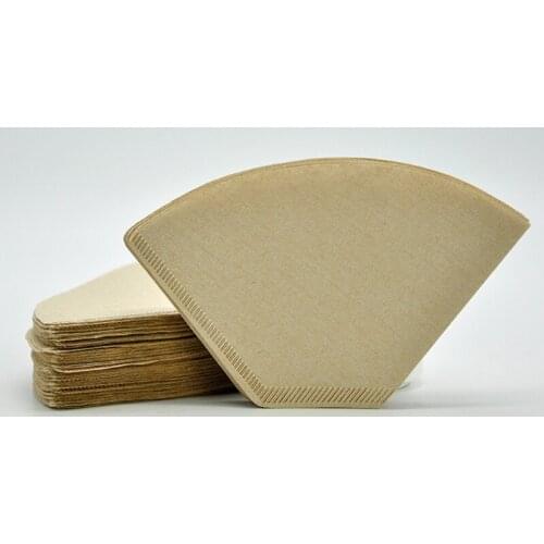 101 "V" Shape Coffee Cup Filter Paper Espresso Machine Mocha Pot Strainer Sheet