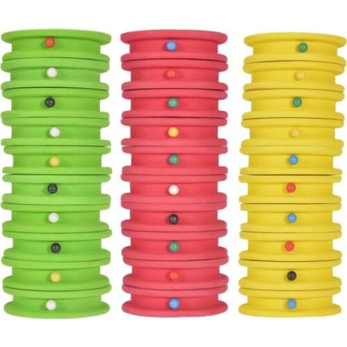 Fishing Diameter 66-69mm 10PCS Carp Fishing Rig Winders Pulleys Thread Line Leader Winding Foam Spooler Plate Board