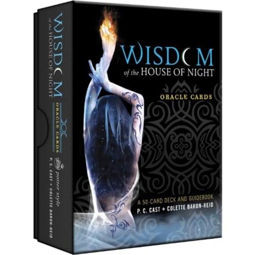 50 Wisdom Of The House Of Night Oracle Cards Tarot Cards Deck Table Board Game Playing Card Games Divination Fate Entertainment