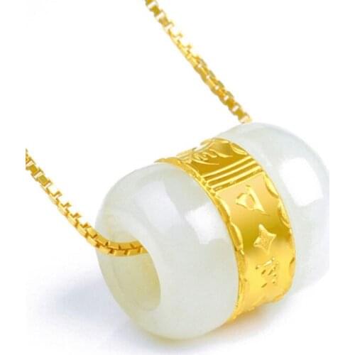 925 silver New Emerald Chalcedony Butterfly Transfer Bead Suspended Emerald Chain Necklace