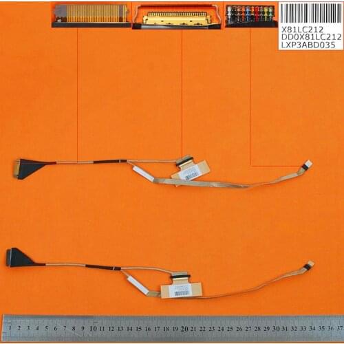 New Original LCD LED Video Flex for HP Probook 430 G4 Without Touch 30Pin,ORG PN:DD0X81LC212 Repair Notebook LCD LVDS