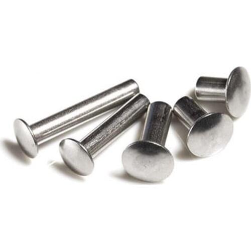 M6 Truss head half Hollow Rivet Stainless Steel Hollow Rivets Length 6mm-22mm