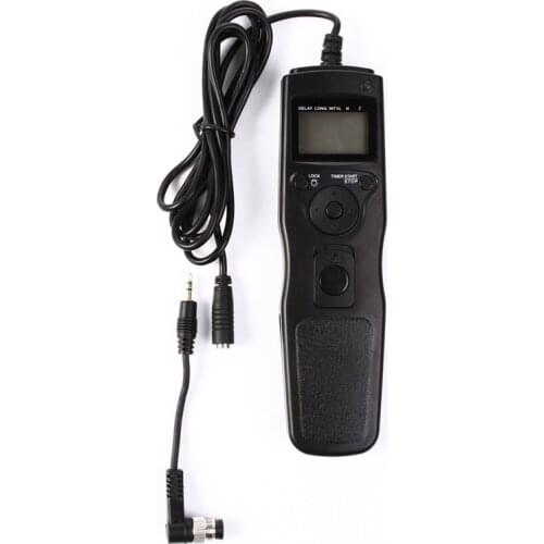 Replaceable Cord Timer Remote for Nikon D800 D700 D300 D200 D100 D1H D1X D2X D3
