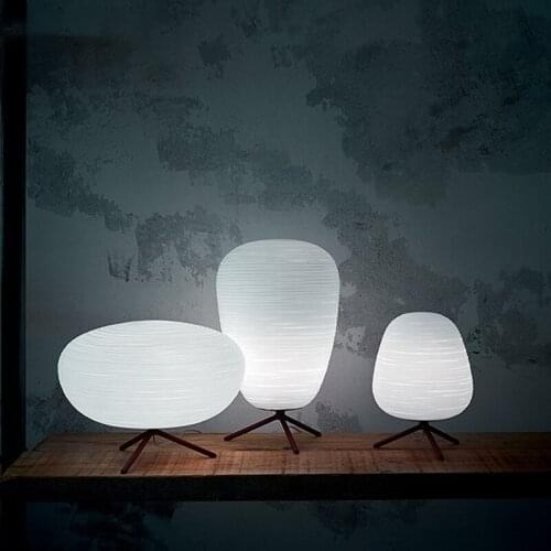 E27 Modern Table Lamp For Living Room Contemporary Desk Lamp Bedside Lamp LED Decorative Glass table lamp