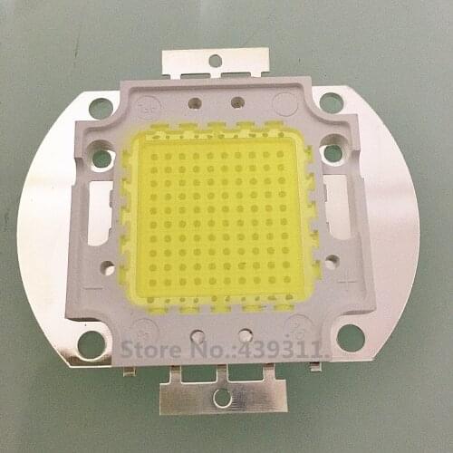 100W LED cob Light White/Warm High power Lamp floodlight 3000-3500mA 32-34V 10000-11000LM 35mil LED Chips Free shipping 5pcs