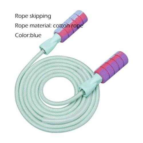 Fat Burning Rough Load-Bearing Skipping Household Indoor Workout Rope Skipping Fitness Weight Loss Sports Professional Adult