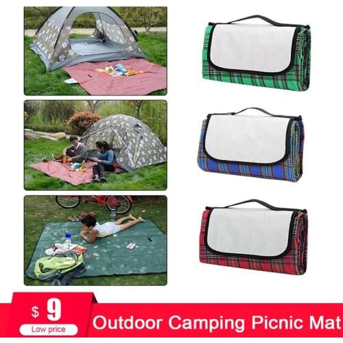 200x200CM Waterproof FoldingMat Outdoor multiplayer Beach Moisture-proof Portable Hiking Beach Pad Blanket