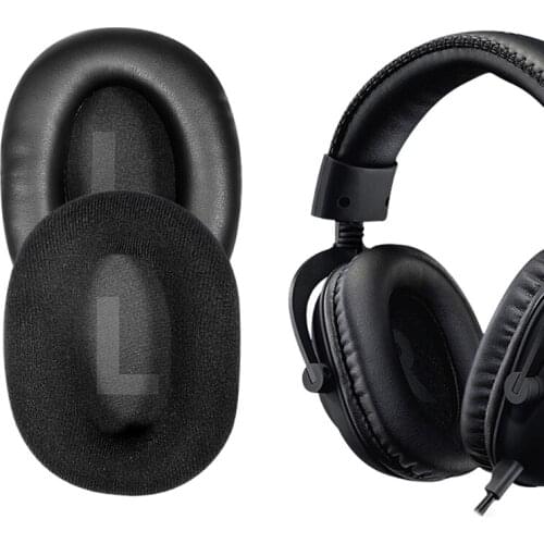 High quality Earpad For -Logitech G Pro/G Pro X Headphones Replacement Ear Pads Soft leather Memory Foam