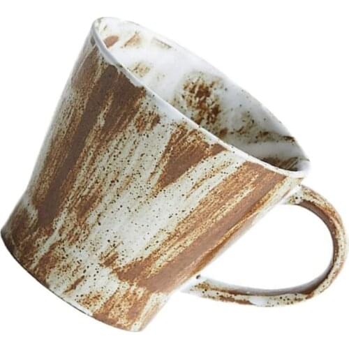 Japanese Retro Handmade Color Milk Cup Breakfast Cup Ceramic Water Cup Coffee Cup Mug