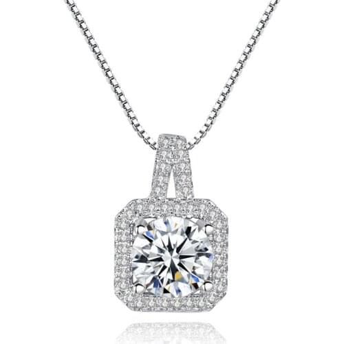 REETI 925 Sterling Silver Long Necklaces & Pendants For Women Fashion Lady Festival Gift Sterling-silver-jewelry