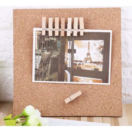 20pcs Wood Clothespins Wooden Laundry Clothes Pins Scrapbook Photo Paper Peg DIY Clip Craft Practical M17F