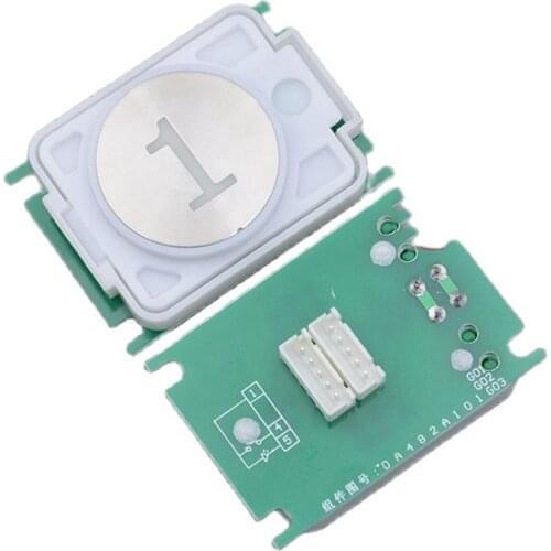 5pcs Mitsubishi elevator button LEHY-II elevator button DA482A101G03 elevator part AQ1H58