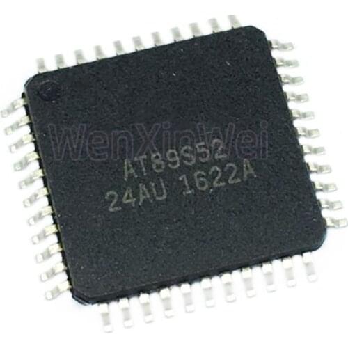 5PCS/LOT AT89S52-24AU TQFP-44 8-bit Flash Microcontroller 8051 Original