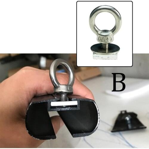 Roof rack rail luggage frame T-slot extension spotlight kayak cargo luggage pull ring accessories Pickup roll cover pull ring