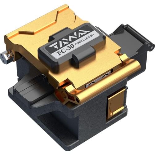 Free Shipping! FTTH Cbale Cutter KOMSHINE KF-52 Optical Fiber Cleaver with 24 surface Clivador de fibra Optica