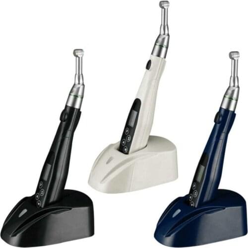 LED Dental Endo Motor Wireless 16: 1 Reduction Contra Angle Endodontic Treatment Cordless Dentist Equipments JT-EM16