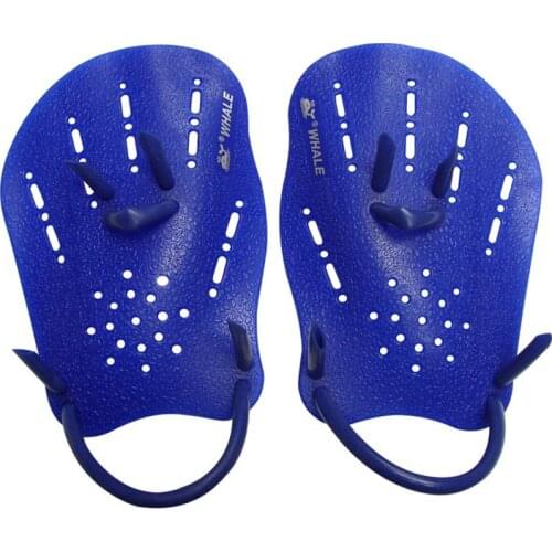 C373 Adult and children Two-color paddles to improve freestyle swimming beginners practice hand fins swimming equipment fin