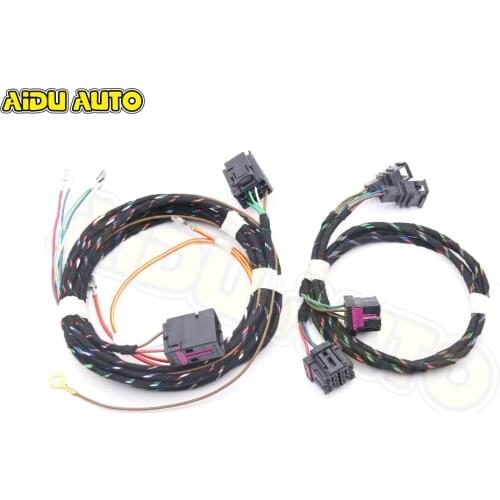 For VW Golf 7 MK7 Passat B8 Tiguan MK2 MQB CARS Front or Rear heating seat Upgrade Adapter Cable Wiring Harness cables
