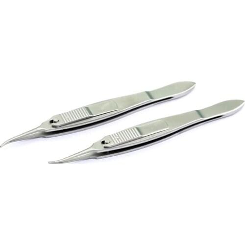 Beauty & Health Cosmetic Makeup Tools/Accessories Tweezers Left type strabismus tweezers Eyebrow Tools