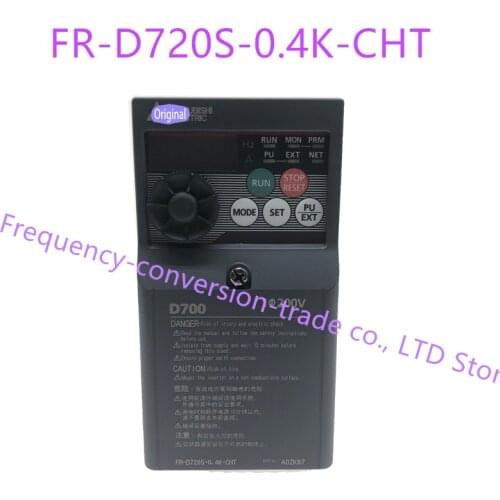 Frequency Inverter FR-D720S-2.2K-CHT FR-D720S-1.5K-CHT FR-D720S-0.75K-CHT FR-D720S-0.4K-CHT FR-D720-0.1K-CHT FR-PA07-CHT New