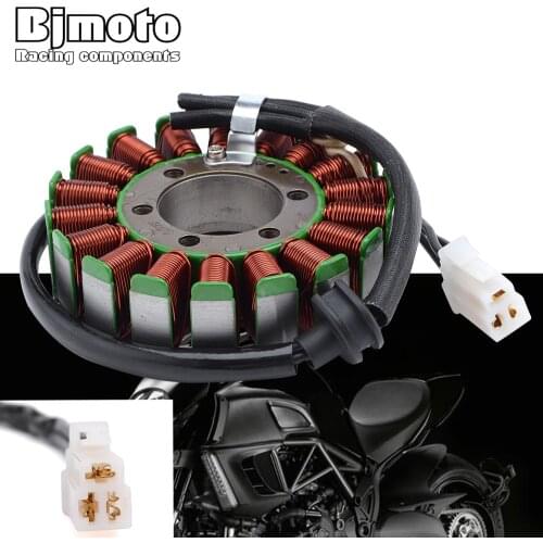 BJMOTO Motorcycle Generator Stator Coil Comp For Suzuki GSR400 GSR600 2006-2010 GSR750 2011-2014 31401-29G00 31401-29G20