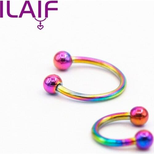 Titanium Steel Fake Nose Ring Clip On Nose Ring Indian Style Non Piercing Nose Clip Jewelry Faux Piercing Nez