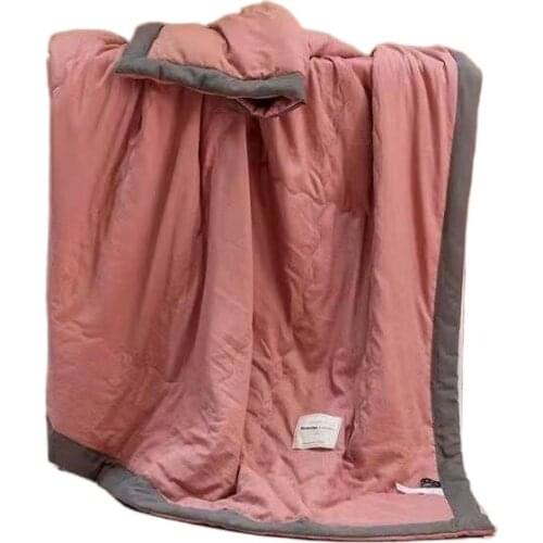 Washed Tencel Summer Quilt Large Size 3A Rain Silk Cotton Filling