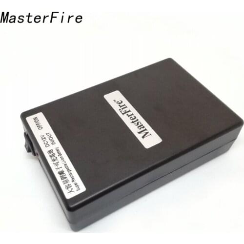 MasterFire 2pack/lot DC 12V 9800mah Rechargeable Li-ion Battery Lithium-ion Batteries Pack for CCTV camera YSN-12980