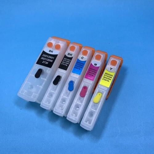 YOTAT Refillable cartridge T2730 - 4 for Epson XP-600 XP700 XP-710 XP-510 XP-520 XP-620(Australia) XP-800 XP-610 XP-810(America)