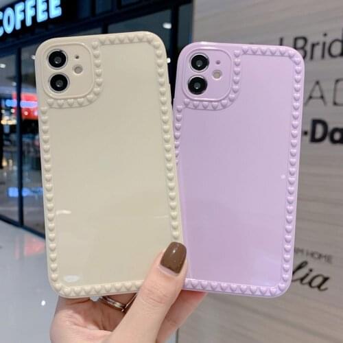 Moskado Glossy Camera Protection Phone Cover For iPhone 12 Pro 11 Pro Max X XR XS Max 7 8 7Plus Candy Color Soft Silicone Cases